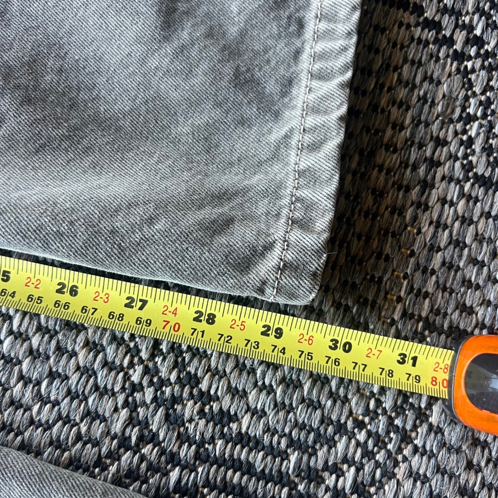 BDG Pants Womens 29 Gray High Rise Straight Leg Utility Workwear Carpenter Jeans - Picture 7 of 8